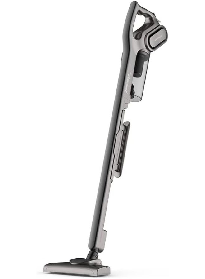 Deerma Dx700S 2In1 Vertical Handheld Vacuum Cleaner With Large Capacity Dust Box Low Noise Triple Filter Dust Collector, Grey"Min 1 year manufacturer warranty", Plug type : EU - Image 4
