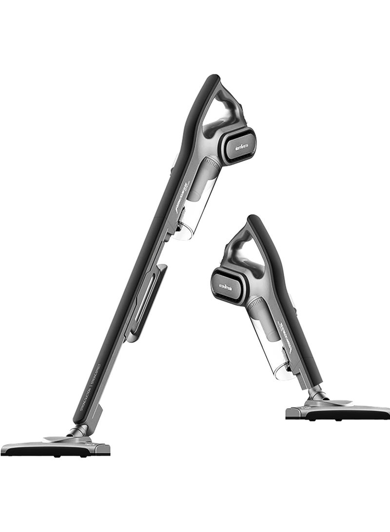 Deerma Dx700S 2In1 Vertical Handheld Vacuum Cleaner With Large Capacity Dust Box Low Noise Triple Filter Dust Collector, Grey"Min 1 year manufacturer warranty", Plug type : EU - Image 2