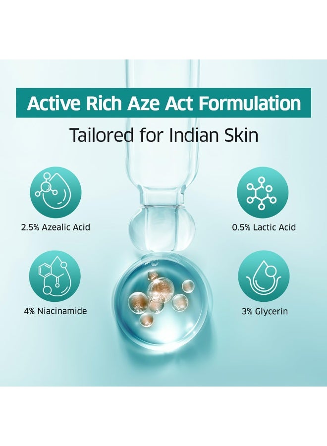 Dermafique Acne Avert Spot Corrector 10ml, 2.5% Azelaic Acid, Oily/Acne Prone/Dry/Sensitive Skin, Dermat Tested on Indian Skin, Reduces Acne Severity in 1 Day*, Anti-Acne Treatment for Women & Men - Image 3