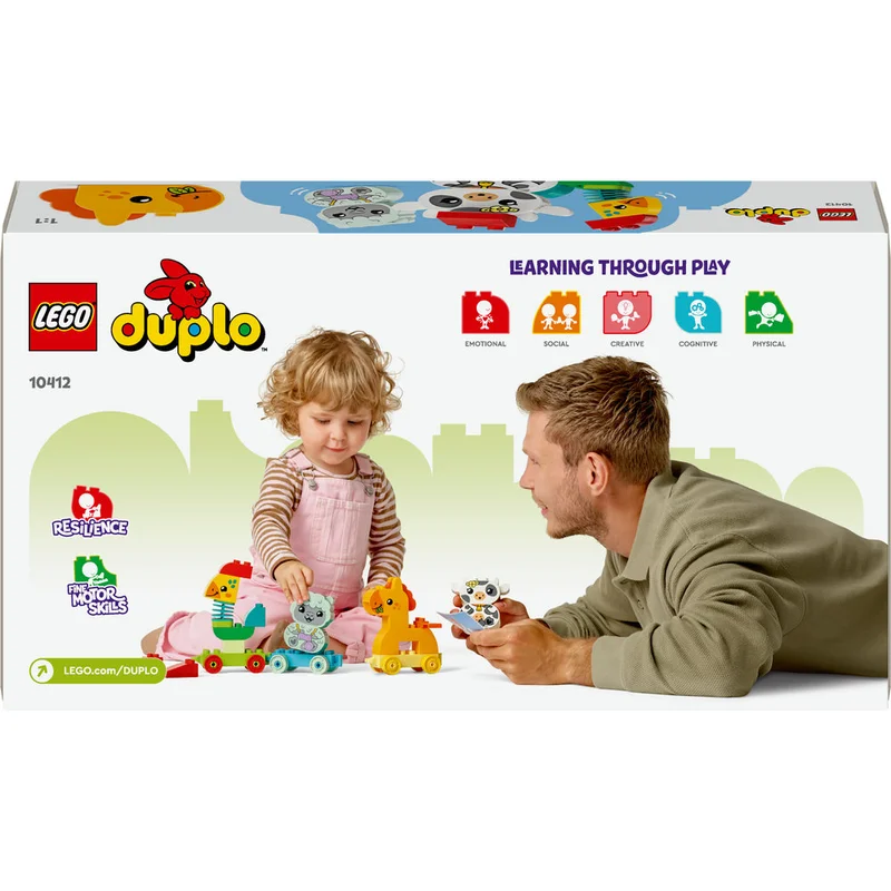 LEGO DUPLO® My First Animal Train Nature Toy 10412 (19) Pieces