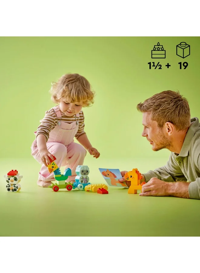 LEGO DUPLO® My First Animal Train Nature Toy 10412 (19) Pieces