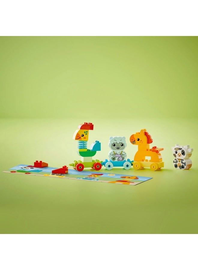 LEGO DUPLO My First Animal Train Toddler Learning Toys 10412 (Age 1½+, 19 Pieces) - Image 5