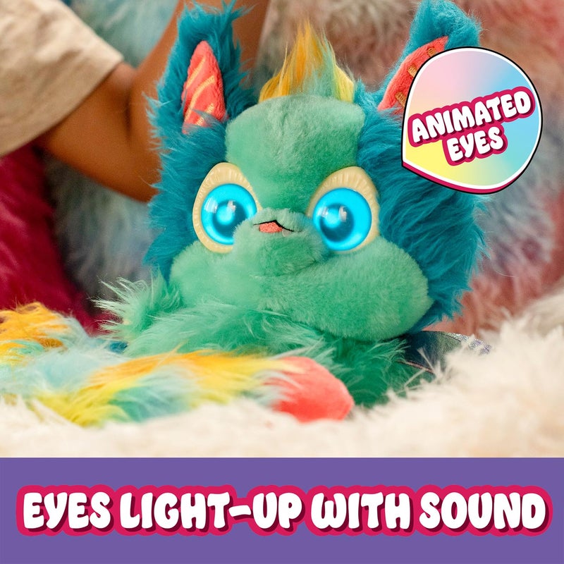 Furlings Furlittles Arlo - 6.5" Interactive Plush Toy, 50+ Sounds & Expressions, Gift for Girls & Boys 3+, Blue - Image 3