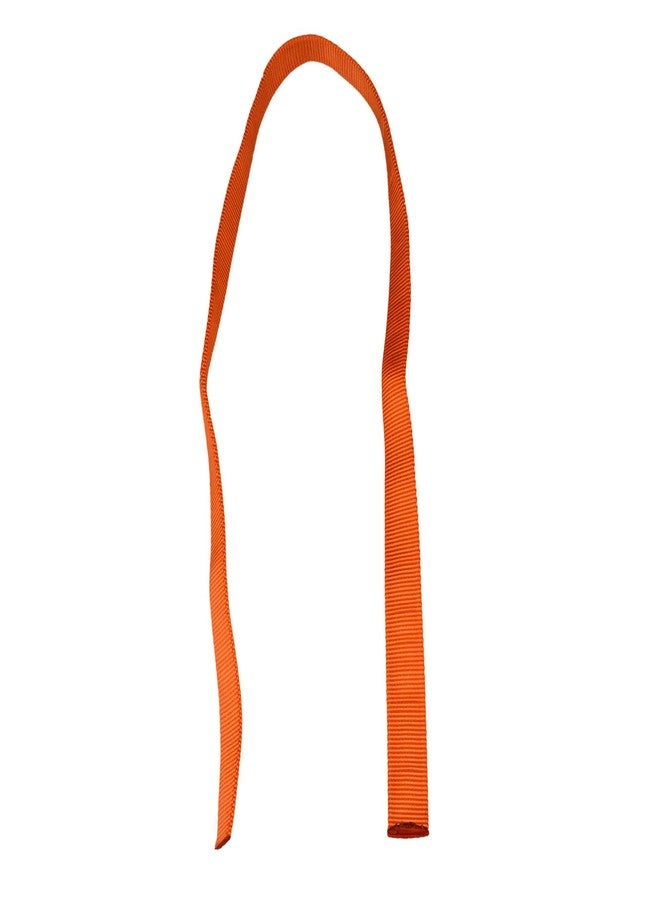 S.E.PEAK SEPEAK 1 inch Nylon Tubular Webbing, 20kN/4500 lbs, Heavy Duty Climbing Strap for Rescue, Outdoor Climbing, Firefighting, Rigging, Ziplining, Anchoring,Hanging,1pc,Orange,1 Yard - Image 2