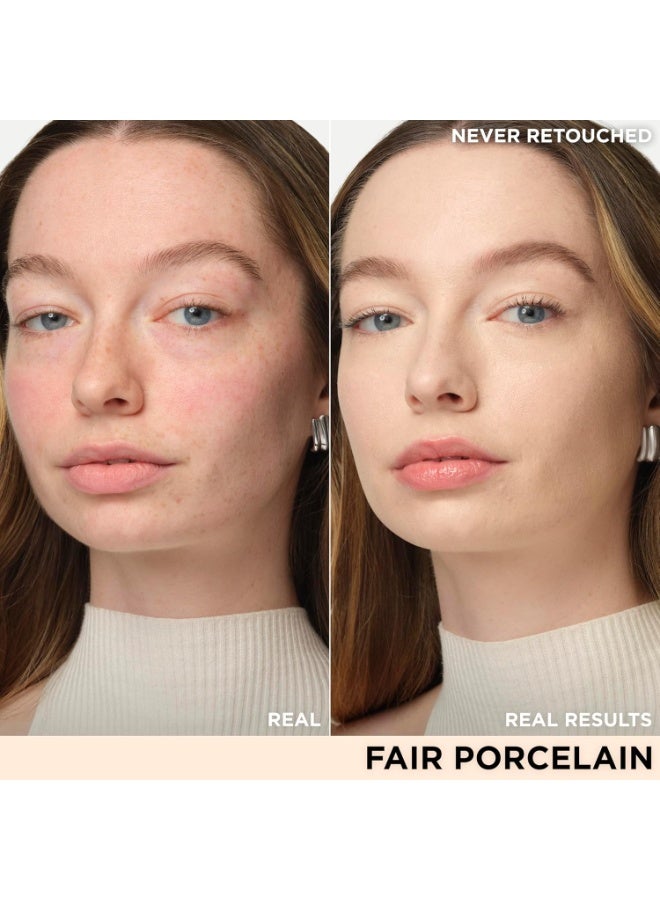 IT COSMETICS Original Eight Cosmetics CC Plus Cream (Fair Porcelain) - Natural full coverage foundation with SPF 50+, color corrector and anti-aging moisturizing serum, hyaluronic acid + peptides, lightweight - 1.12 fl oz - Image 2