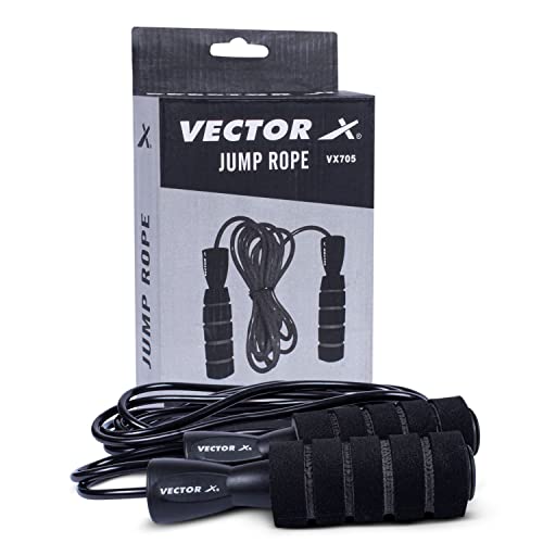 Vector X VXF-705 Freestyle Skipping Rope (Black) - Image 1