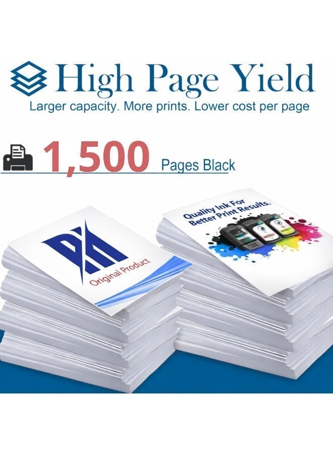 بي أتش PH 83A Compatible Black Toner Cartridge Replacement for CF283A CRG737 – High Yield Laser Printer Toner - Image 3
