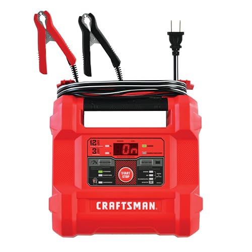 CRAFTSMAN 12A Car Battery Charger  Maintainer 6V12V  CMXCESM258 - Image 1