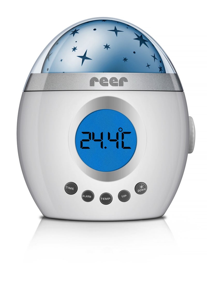 REER My Magic Star Light Lullaby Sleep Light, Wireless, Star Projector and Music And Temperature Indicator, Connect MP3 Player, Smartphone, PC. - Image 1
