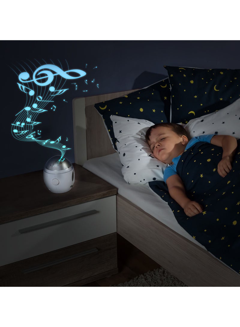 REER My Magic Star Light Lullaby Sleep Light, Wireless, Star Projector and Music And Temperature Indicator, Connect MP3 Player, Smartphone, PC. - Image 5