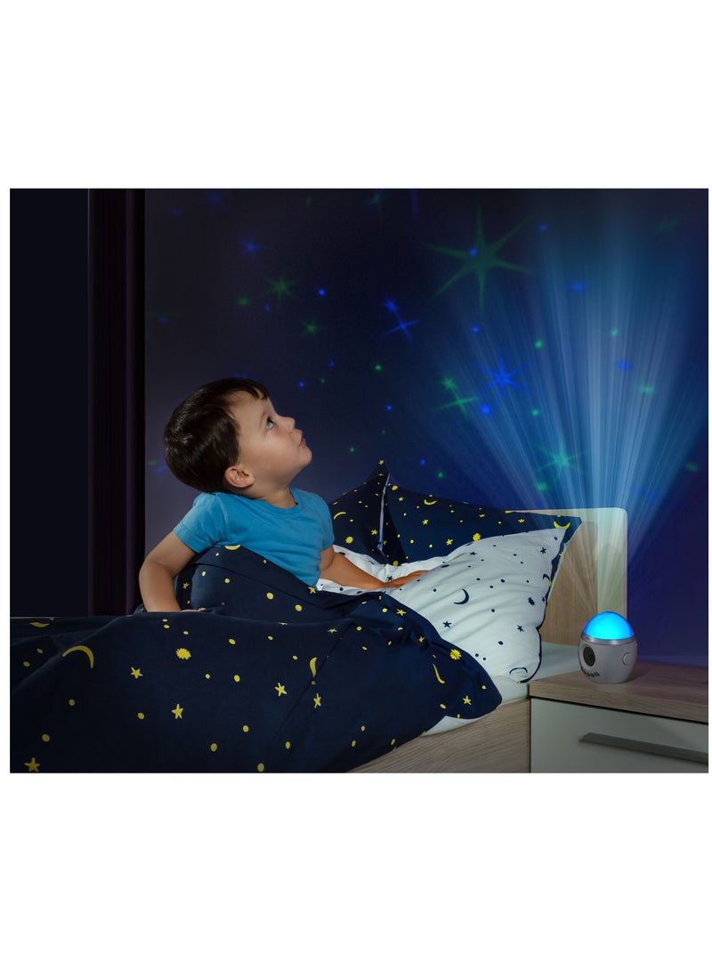 REER My Magic Star Light Lullaby Sleep Light, Wireless, Star Projector and Music And Temperature Indicator, Connect MP3 Player, Smartphone, PC. - Image 4