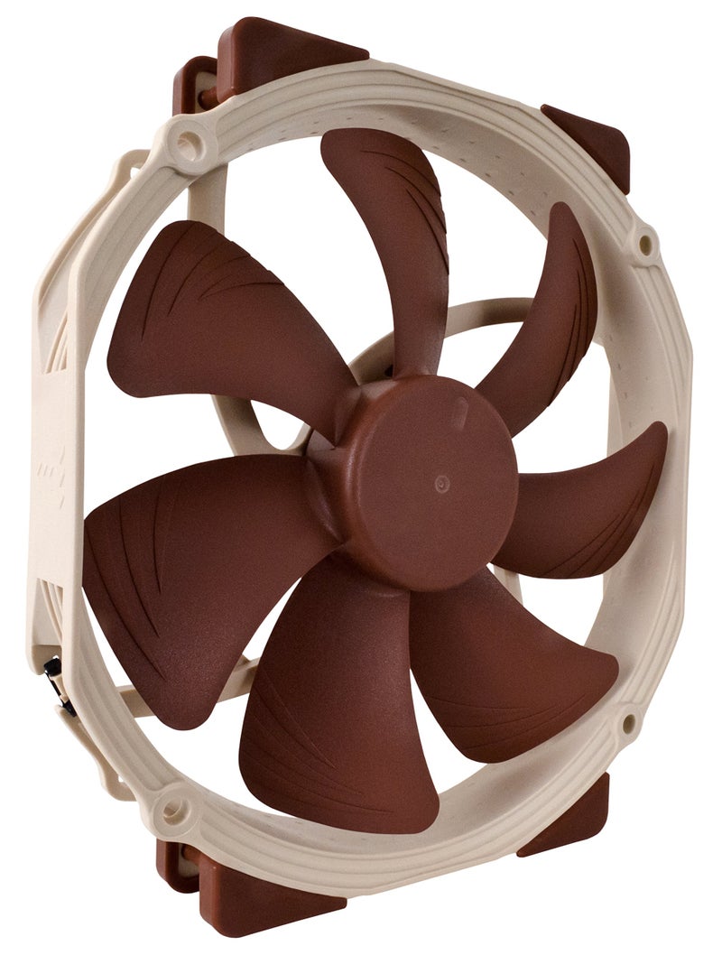 Noctua NFA15 PWM Premium Quiet Fan 4Pin 140mm Brown - Image 2