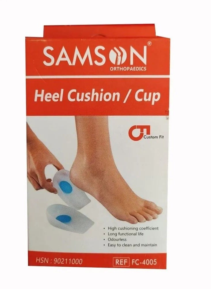 Samson Silicone Heel Cup, Large, FC-4005