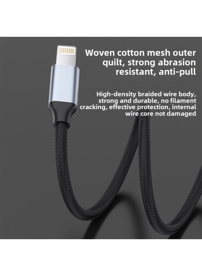 4K60hz Adapter Cable Suitable For Apple To Hdmi Cable TV Screen Cable Mobile Phone Projection HD Conversion Line-Color:Apple Hdmi+charging+usb  - Image 4