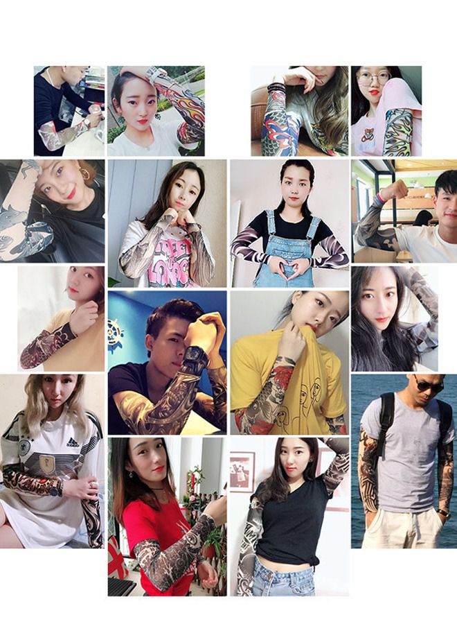 خيشة وشم قماشي قابل للتمدد لكامل الذراع - Image 3