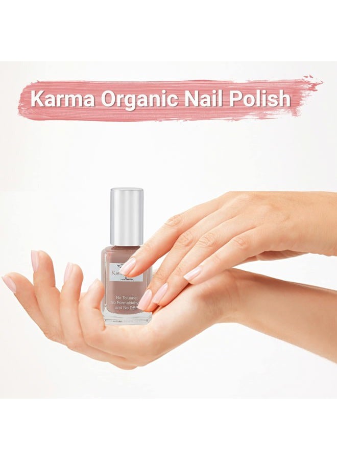 karma organic طلاء أظافر كارما العضوي الطبيعي - طلاء أظافر غير سام، فني أظافر نباتي وخالي من القسوة (توتس ساوثهامبتون) - Image 3