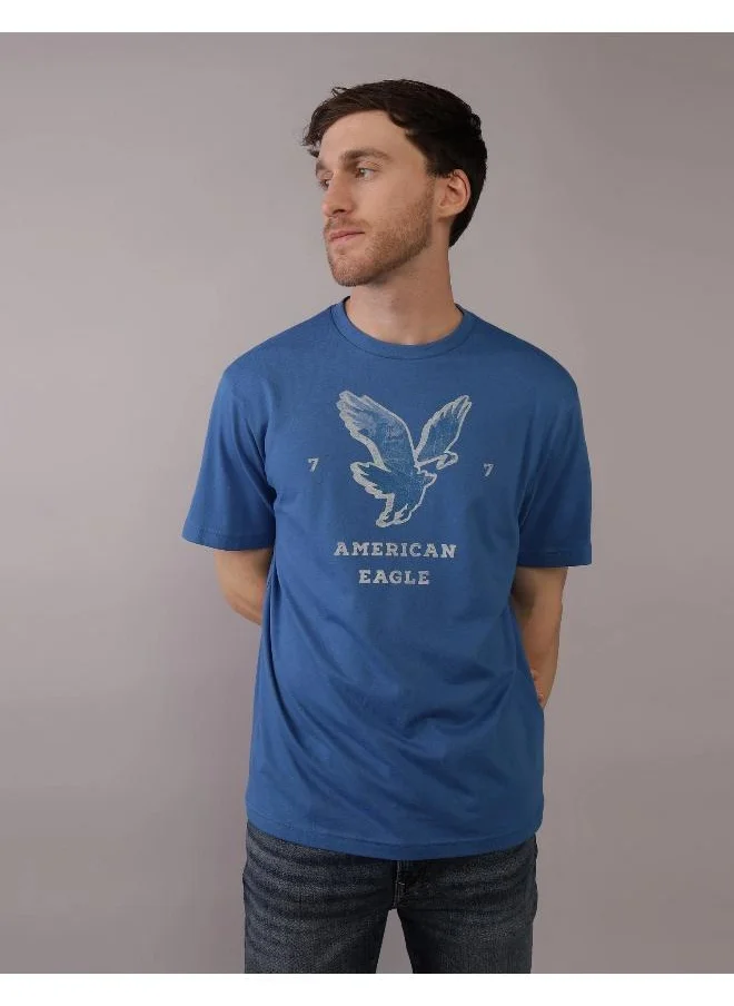 امريكان ايجل AE Logo Graphic T-Shirt