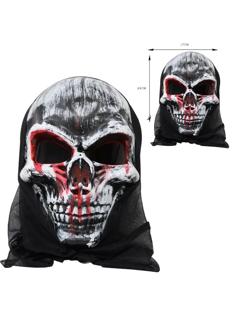 Hooded Antique Skeleton Skull Halloween Mask 1 Piece - pzsku/ZF1B551CE1E97CEB0A37AZ/45/_/1737382546/6147470b-aed0-4cfe-ba85-9fa42a946ac8