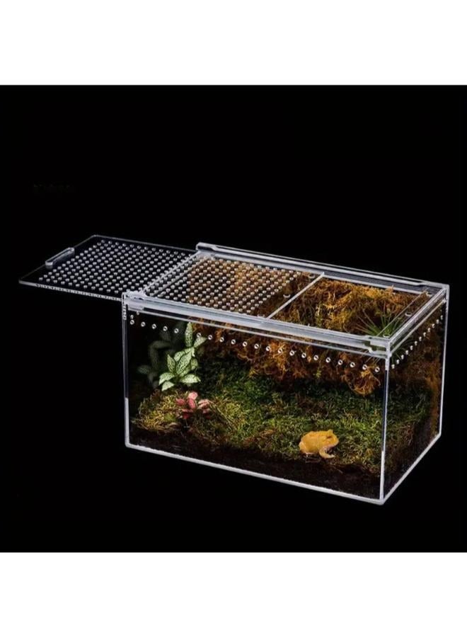 Generic Acrylic Breeding Box for Reptiles 30x20x15cm  - Image 2