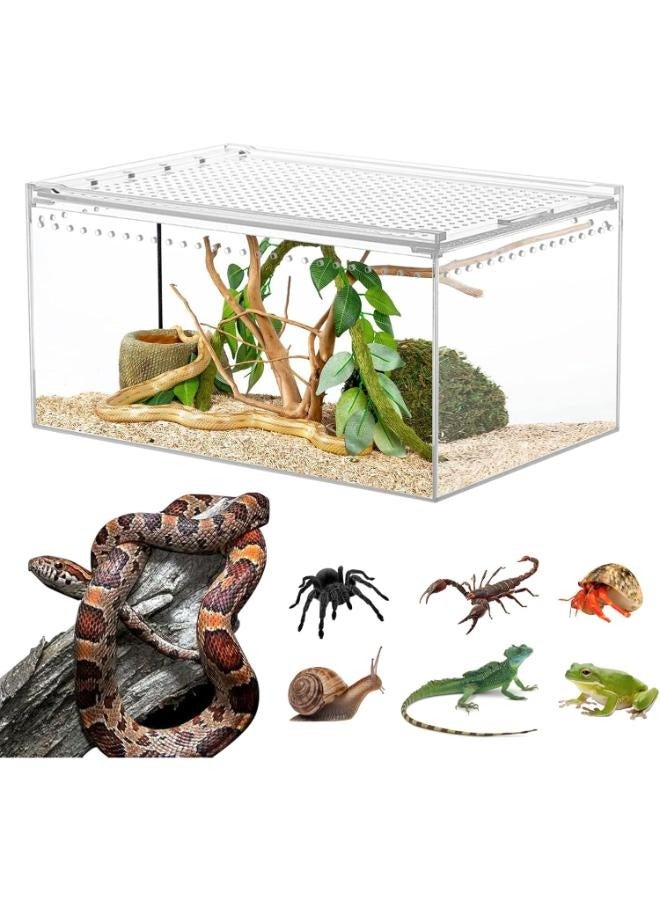 Generic Acrylic Breeding Box for Reptiles 30x20x15cm  - Image 4