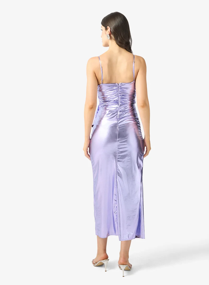 Ella Limited Edition Metallic Strapless Dress