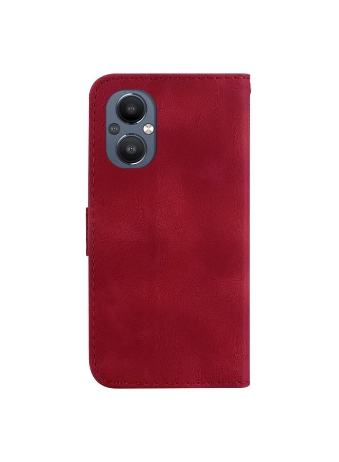 S-TOP Case For OnePlus Nord N20 5G Seven-shaped Embossed Leather Phone Case - Image 3