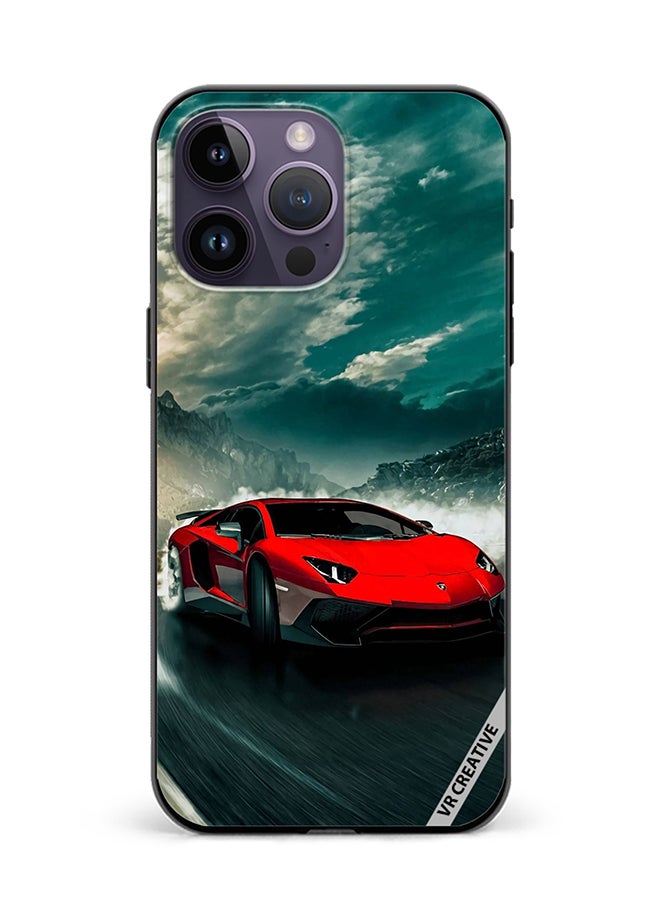 VR CREATIVE Protective Case Cover For Apple iPhone 16 Pro Max Lambo1 Design Multicolour