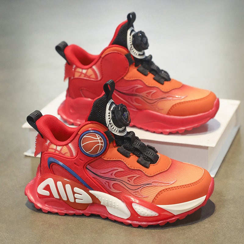 Mesh Sneakers Lightweight Flexible Sole Walking Shoes For Kids Indoor And Outdoor Activities - Image 1