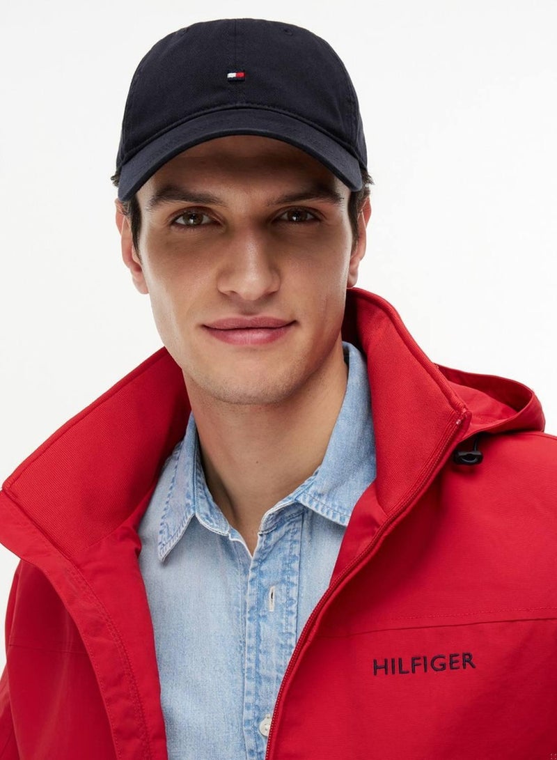 TOMMY HILFIGER Hilfiger Flag Embroidery Baseball Cap - Image 4