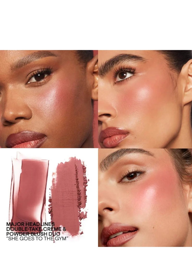 PATRICK TA Double-Take Crème & Powder Blush- She Goes To The Gym, 10g - Image 3