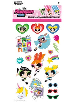 Trends International Power Puff Girls - Standard 4 Sheet Stickers Standard Stickers - 4 Sheet 
