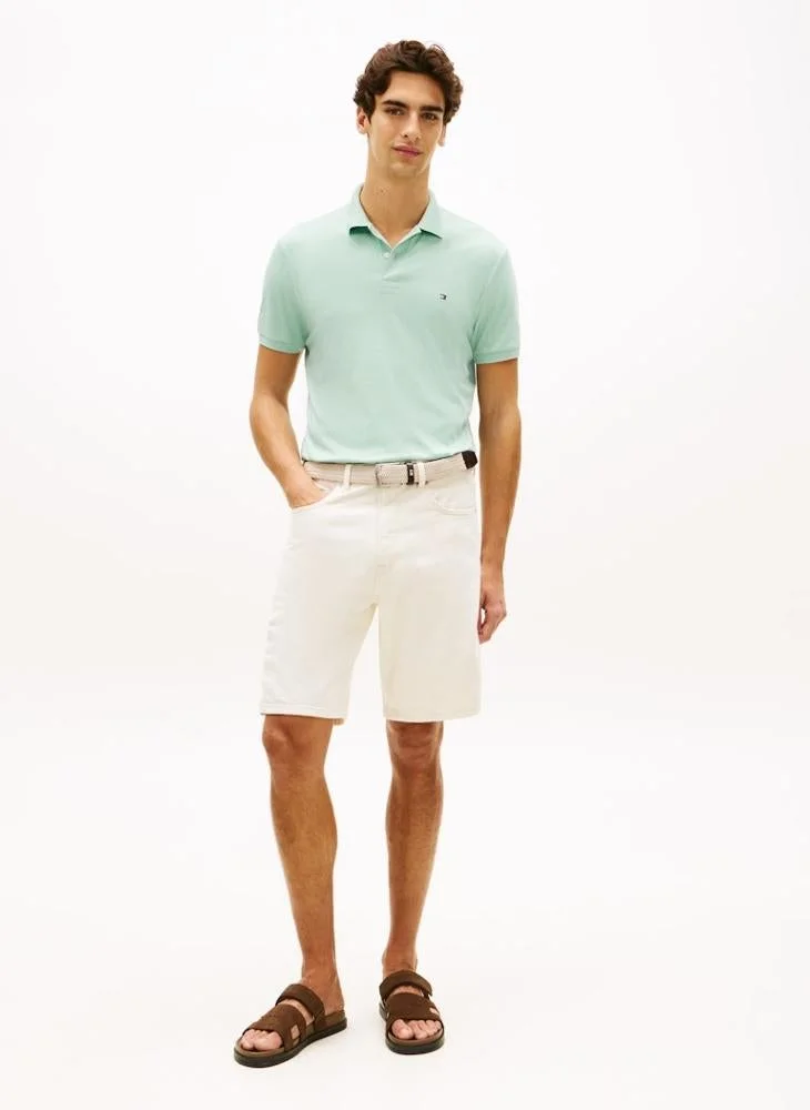 TOMMY HILFIGER  Regular Fit Flag Embroidery Polo Shirt for Men | Best Price UAE