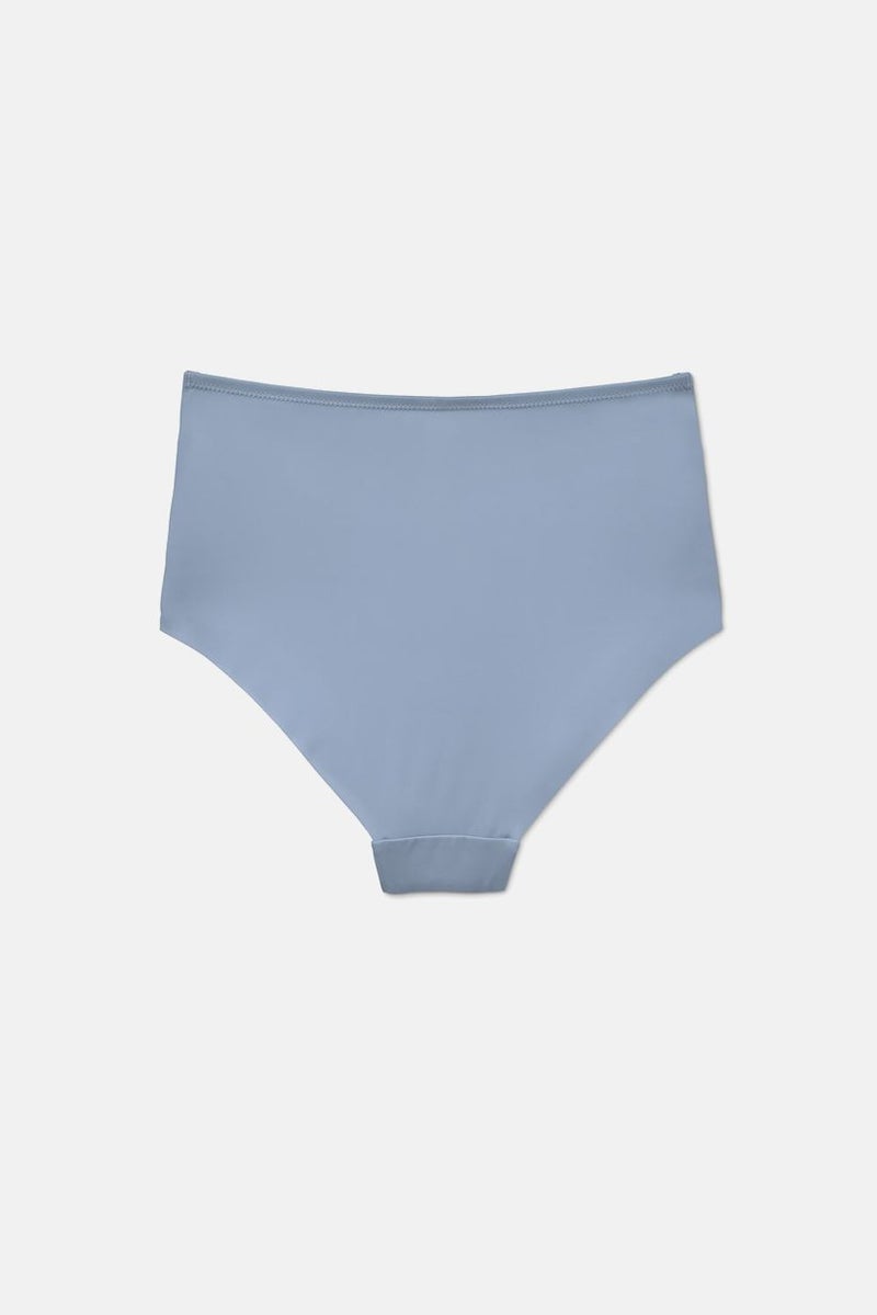 Tchibo Women Lace High Waist Shaping Panty, Light Blue  - Image 3