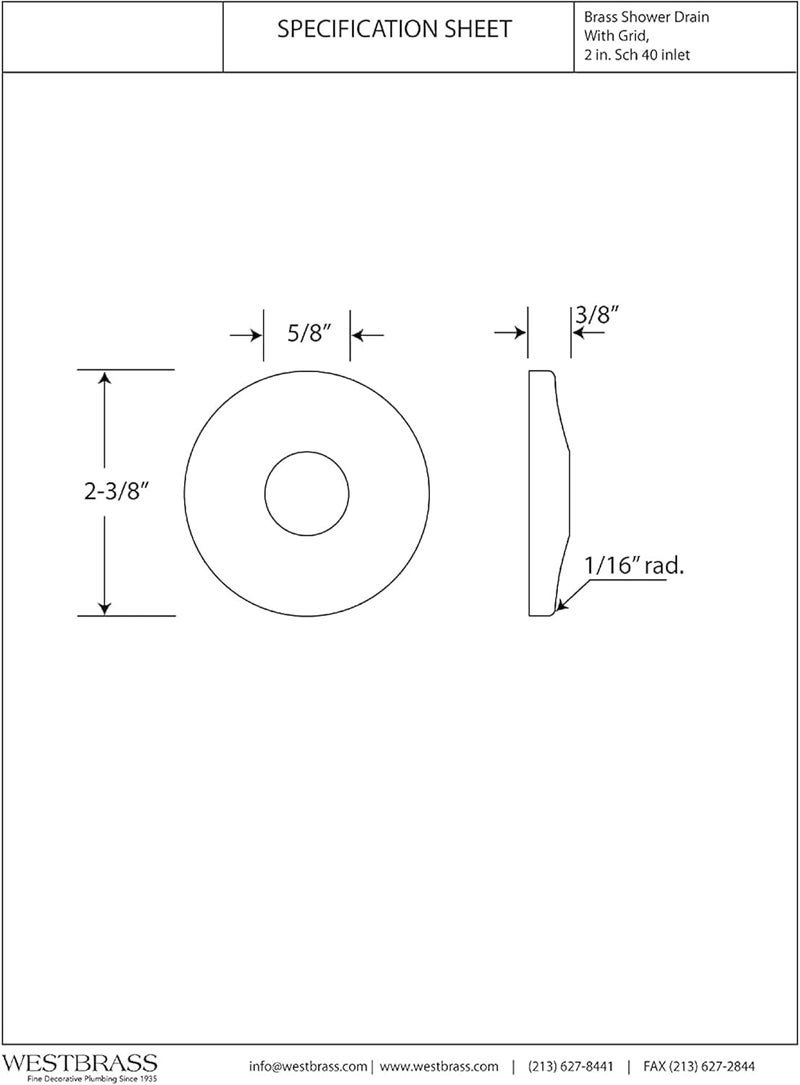 Westbrass R128-2-62 1/2" Sure Grip Low Pattern Flange for Copper Pipe (5/8" OD), Matte Black (2-Pack) - Image 5