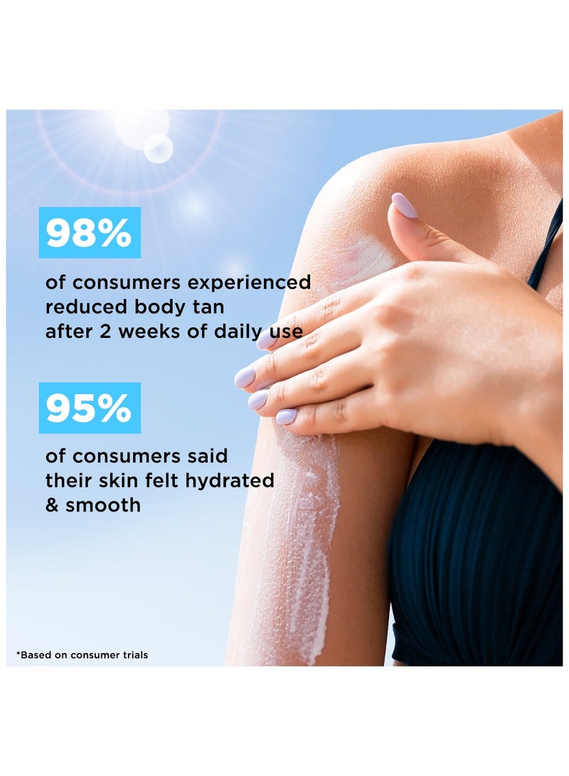 صن سكوب لوشن الجسم اليومي المرطب والواقي من الشمس، 5% نياسيناميد، عامل حماية من الشمس 50+ PA++++ | ترطيب يدوم 24 ساعة | يقلل التصبغ | ينعم البشرة (200 مل) - Image 3