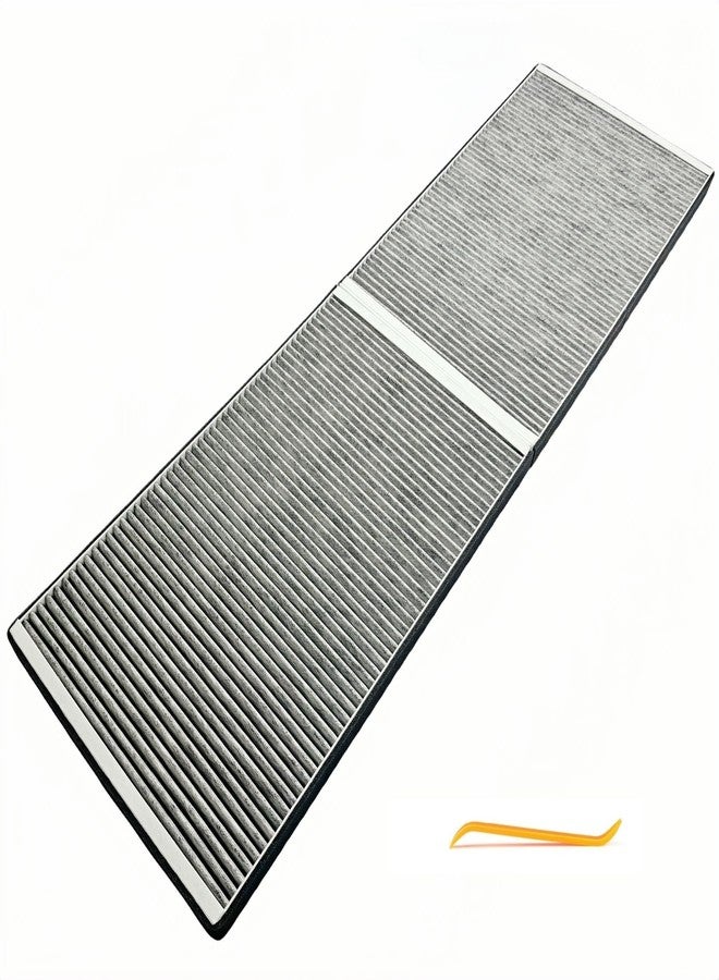 HTWORK HEPA Air Filter Replacement for Tesla Model X 2015-2020,Intake filter,Foldable Upgrade Activated Carbon Replacement Low Wind Resistance - Image 1