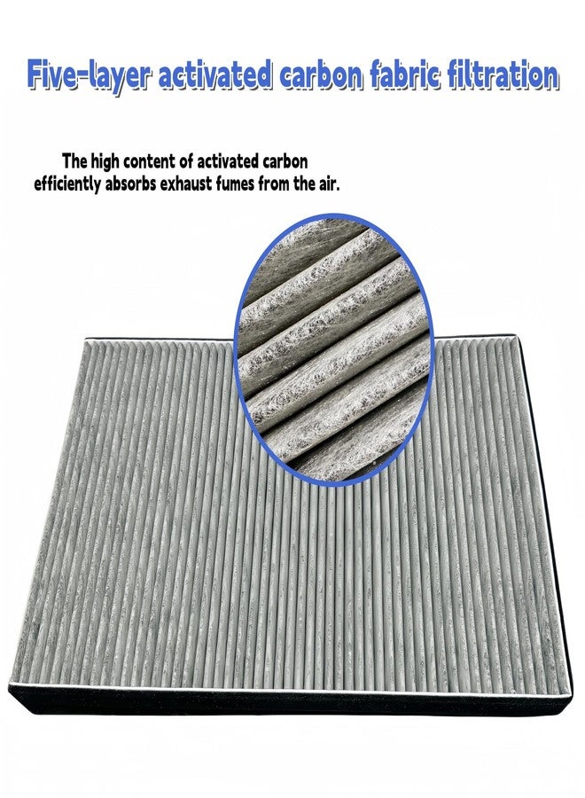 HTWORK HEPA Air Filter Replacement for Tesla Model X 2015-2020,Intake filter,Foldable Upgrade Activated Carbon Replacement Low Wind Resistance - Image 3