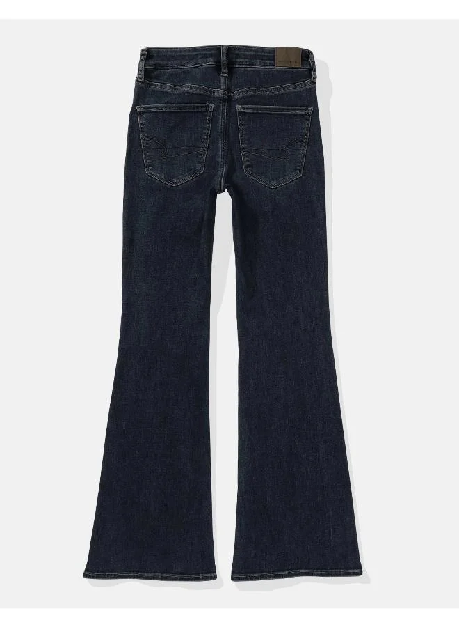 American Eagle AE Next Level Super High-Waisted Flare Jean