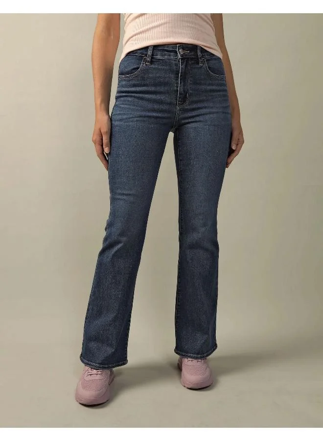 American Eagle AE Next Level Super High-Waisted Flare Jean