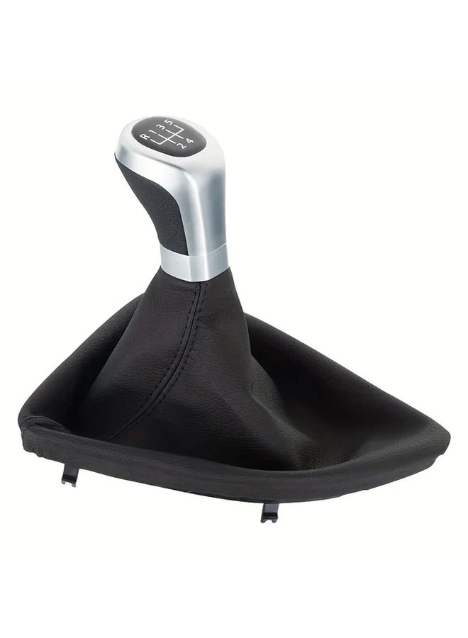 6 Speed Manual Shift Knob Boot Cover Frame Collar For 1 Series E81 E82 E87 E88 2003 2013 - Image 5