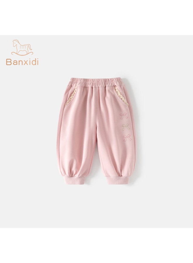 Benhedi Banxidi Girls' Pants Spring  New Stylish Jogger Pants Baby Casual Long Pants Autumn Children's Sweatpants - Image 1