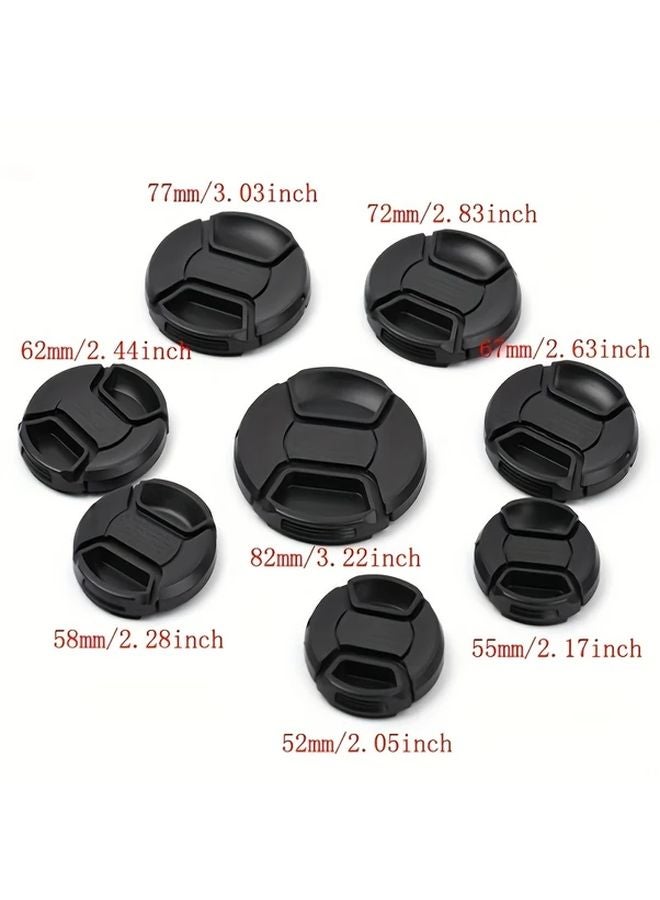 2pcs 55mm Camera Lens Cap Protective Cover for Nikon Sony Pentax Fujifilm DSLR SLR - Image 4
