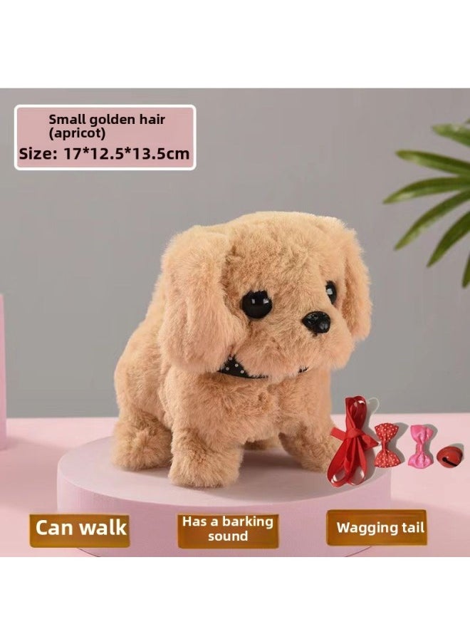 # Plush Electric Puppy Children's Toy Husky Dog Can Walk And Call For Voice Baby Boys And Girls-Color:Motor Xiaojinzi [free 3 Jewelry Packages]✦-Specifications:+[rechargeable Battery + Charger]✦  - Image 1