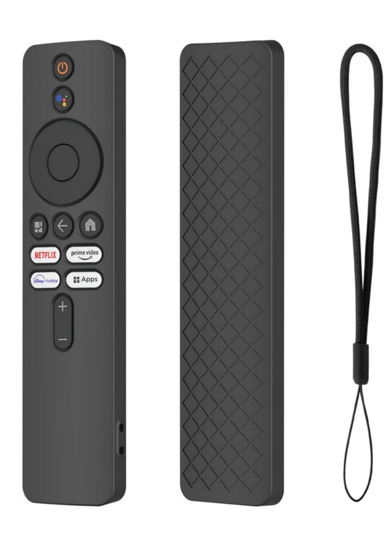 1PCS Protective Case For Xiaomi Mi TV Box S 2nd Gen Shockproof Durable Cover Shell For Mi TV Stick Remote Control Replacement Housing Accessories Black  - Image 1