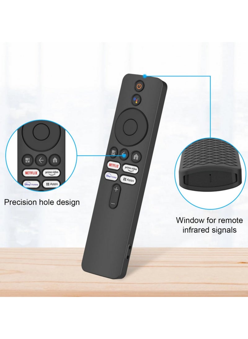 1PCS Protective Case For Xiaomi Mi TV Box S 2nd Gen Shockproof Durable Cover Shell For Mi TV Stick Remote Control Replacement Housing Accessories Black  - Image 2
