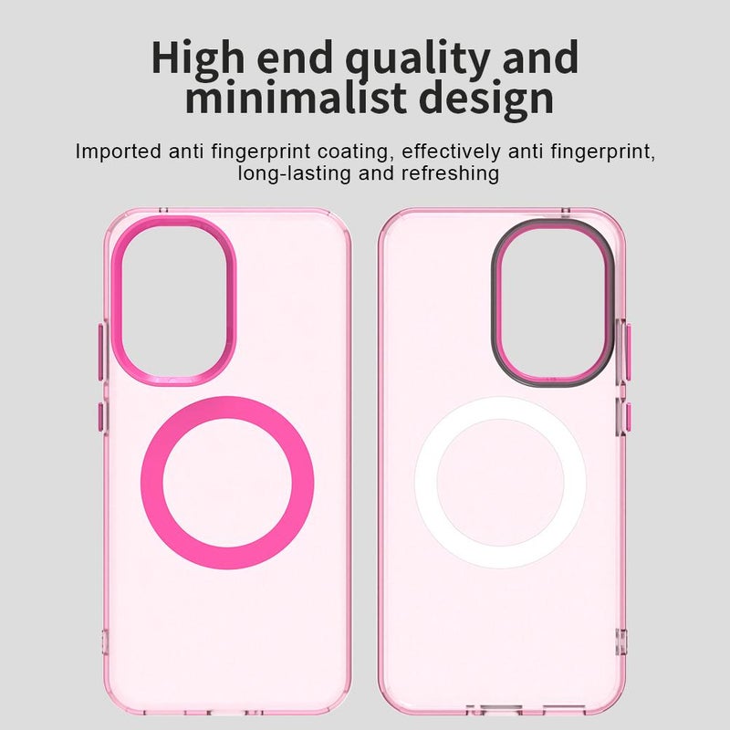 erorex For Redmi Turbo 4 Pro 5G Candy Magsafe PC Hybrid TPU Phone Case(Red) - Image 3