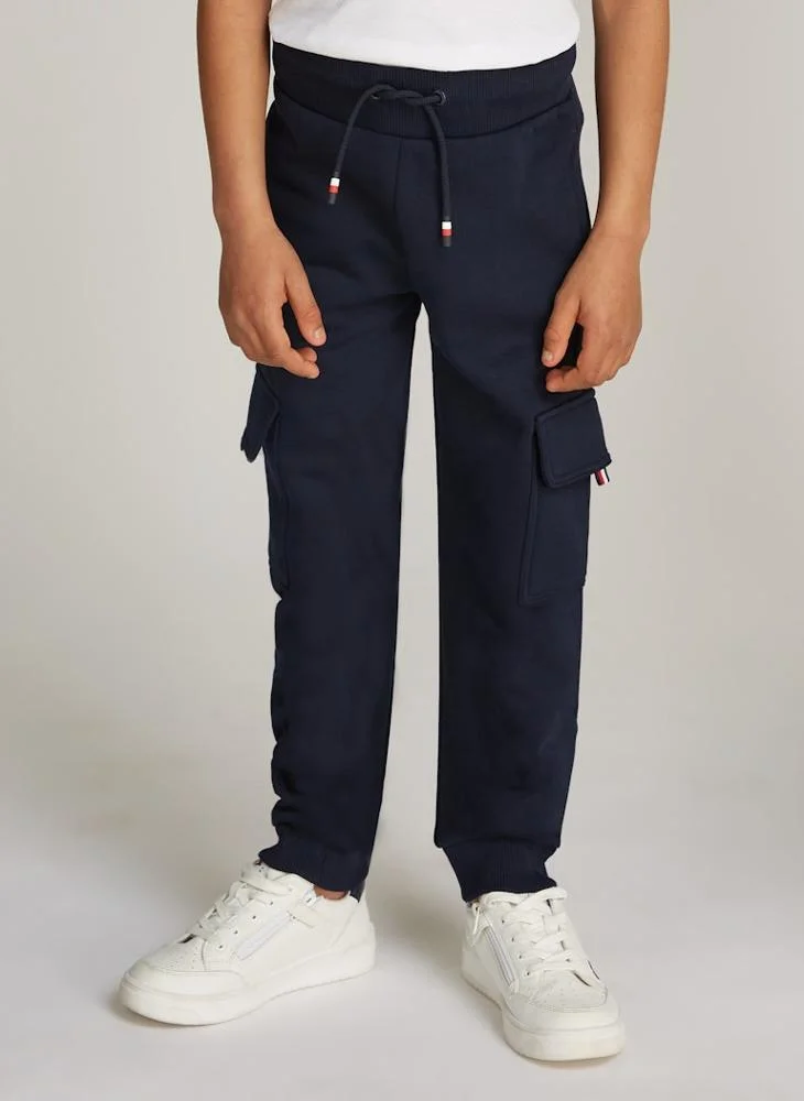 تومي هيلفيغر Kids Side Pocket Cargo Pants