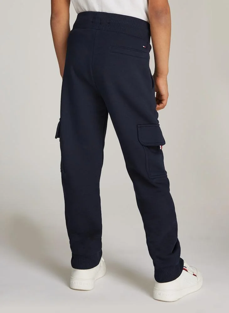 تومي هيلفيغر Kids Side Pocket Cargo Pants