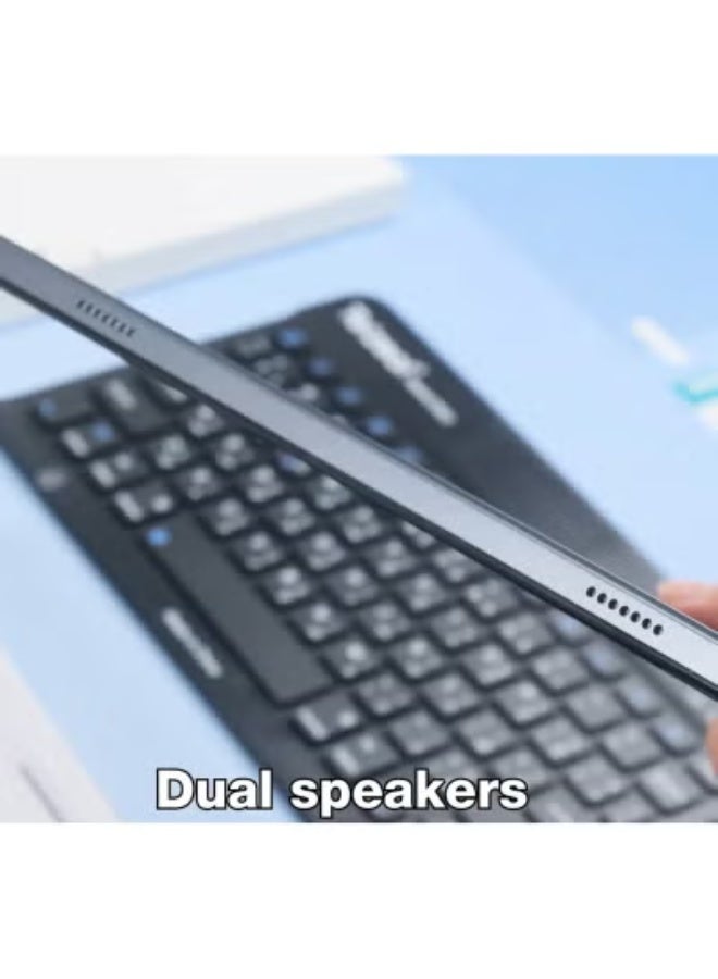 Telzeal P102 10.1-Inch Android 13 Tablet – 8GB RAM, 512GB Storage, Dual SIM 4G LTE, 10000mAh Battery, WiFi & Bluetooth, Dual Camera, Slim Silver Design with Wireless Keyboard & Mouse for Work, Study & Entertainment - Image 5