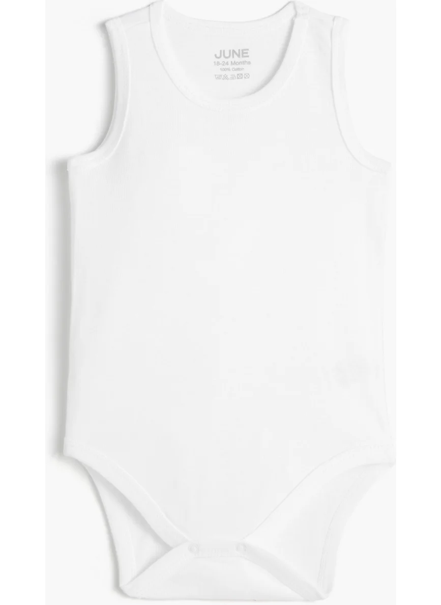 JUNE Baby Basic 5 Piece Athlete Body White
